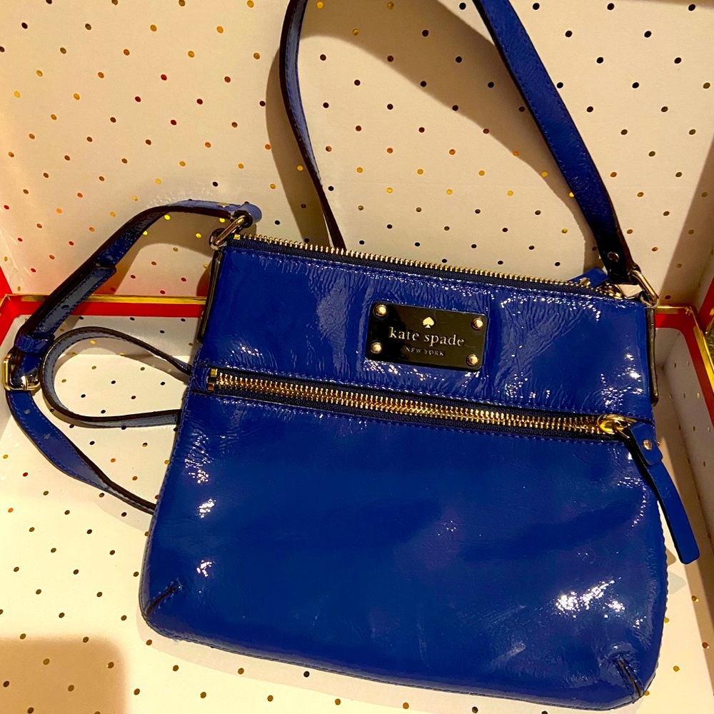 Blue Kate Spade Purse